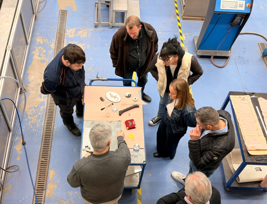 © CRITT TJFU - Visite d'artisans et de PME au coeur des technologies du CRITT TJFU de Bar-le-Duc.